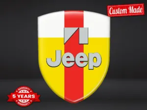 Jeep Adesivi Logo Stampati Resistenti Premium Pregiati